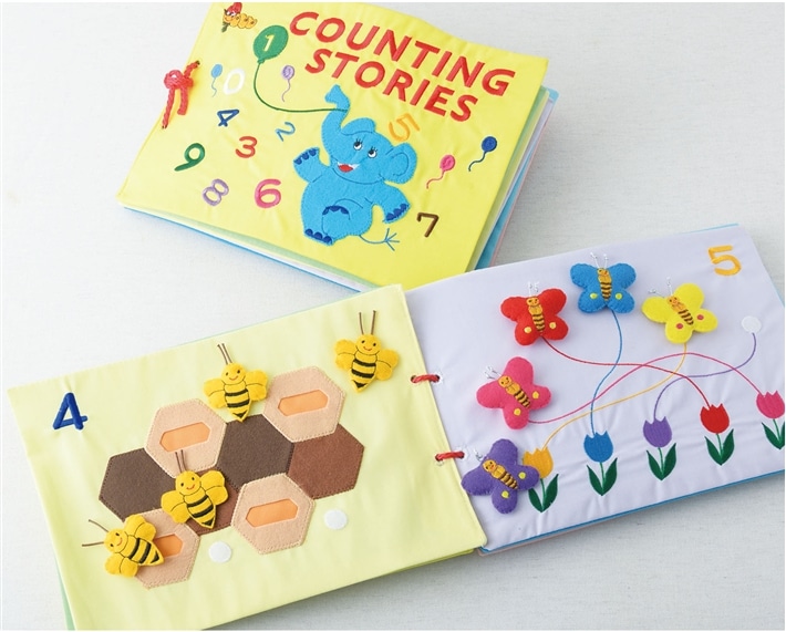 布絵本 かずあそび2 Counting Stories サイズ 約31 22 5cm 11 ページ 木のおもちゃ クレヨンハウス