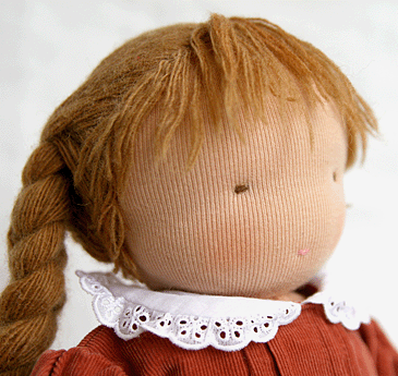 ウォルドルフ人形c体キット 一部縫製済 New できあがりサイズ 約40cm 木のおもちゃ クレヨンハウス