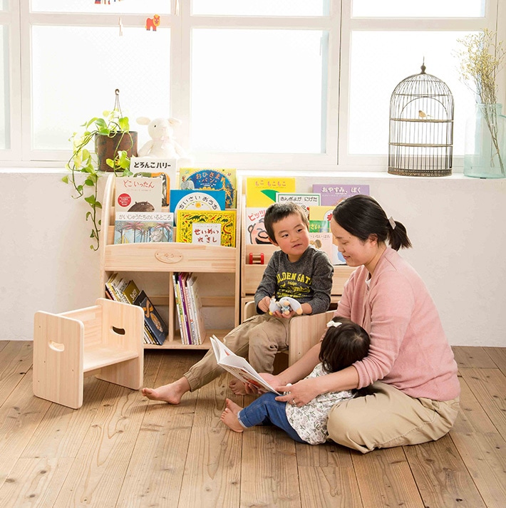 木遊舎 | ひのきのちびっこチェア ステップ3(組立品): 木のおもちゃ ...