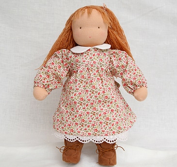 ウォルドルフ人形B体キット（一部縫製済）NEW: 木のおもちゃ