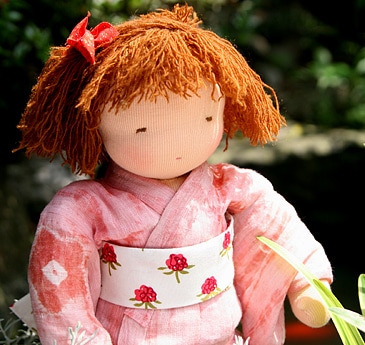 ウォルドルフ人形C体キット（一部縫製済）NEW: 木のおもちゃ｜クレヨン