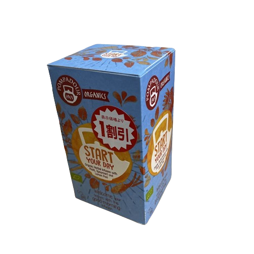 【アウトレット】ポンパドール オーガニック スタートユアデイ 36g(1.8g×20) オーガニックライフ・コスメ・雑貨｜クレヨンハウス