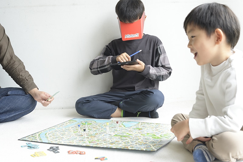 ラベンスバーガー スコットランドヤード東京 ゲーム盤 50 66 5cm 木のおもちゃ クレヨンハウス