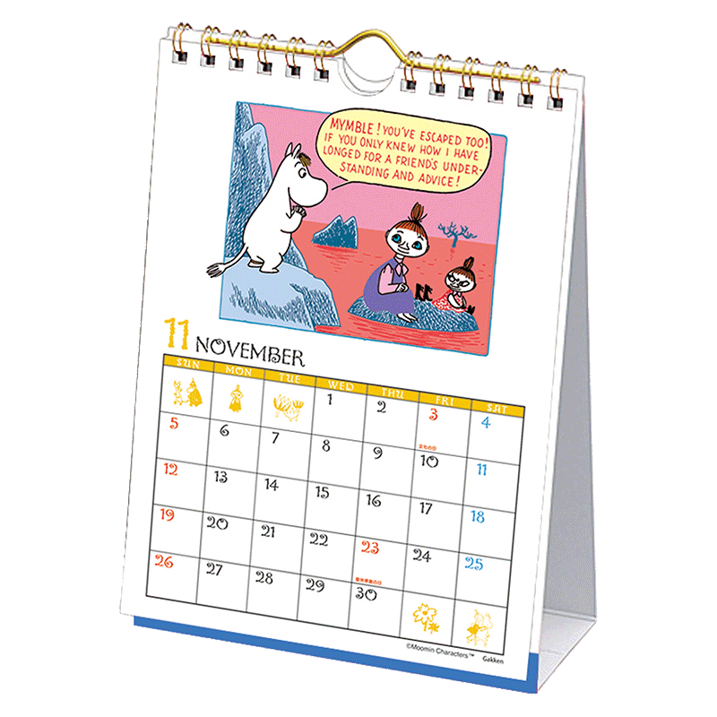 23 Moomin ムーミン原画卓上カレンダー トーベ ヤンソン ラルス ヤンソン 絵本のギフト通販 クレヨンハウス 23 Moomin ムーミン原画卓上カレンダー トーベ ヤンソン ラルス ヤンソン 絵本のギフト通販 クレヨンハウス