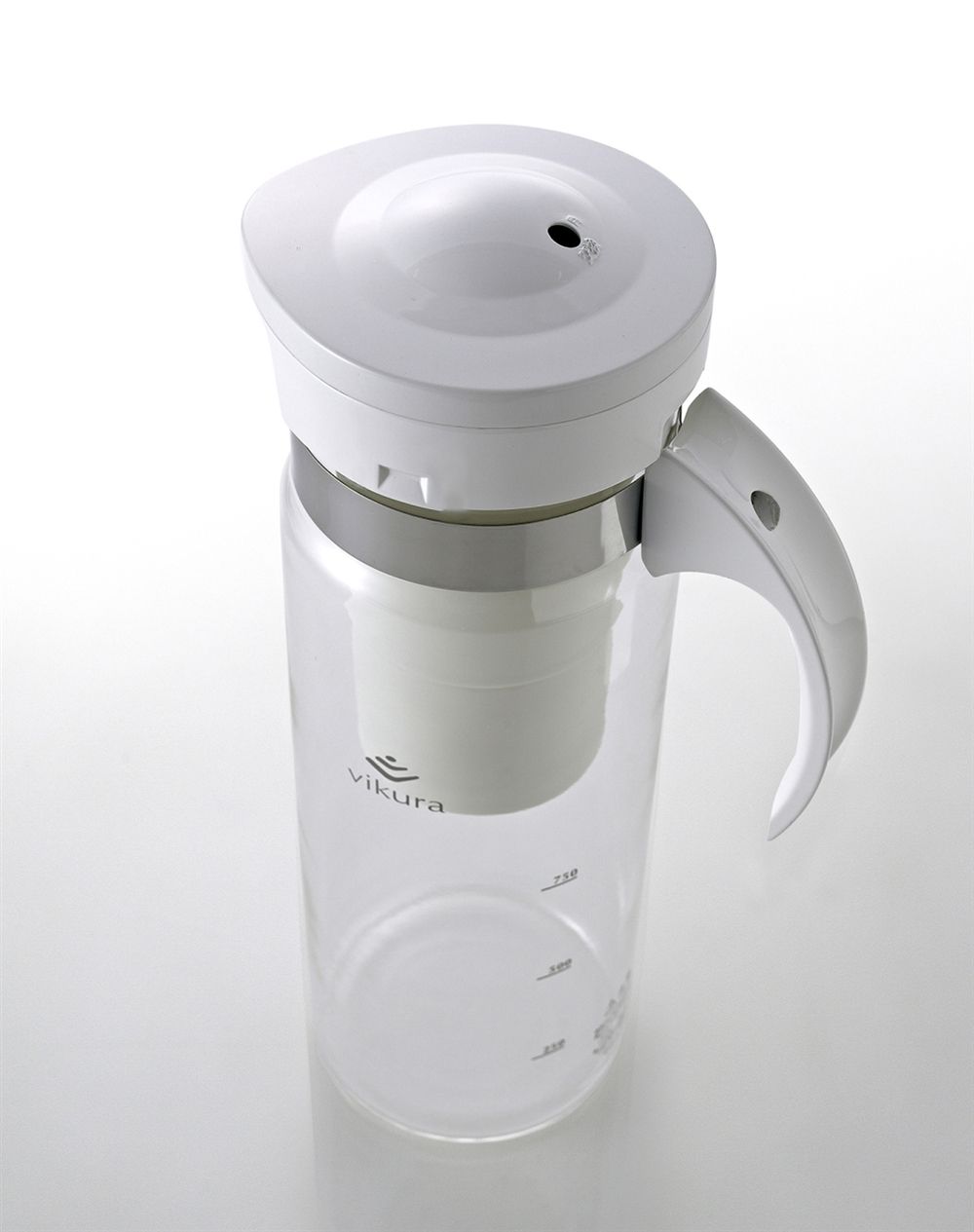 Vikura浄水ポット 幅144 奥行き94 高さ293mm 質量 約560g オーガニックライフ コスメ 雑貨 クレヨンハウス