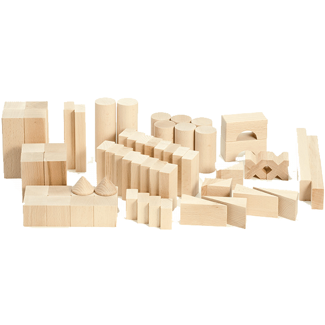 BLOCKS スターターセット（大）: 木のおもちゃ｜クレヨンハウス