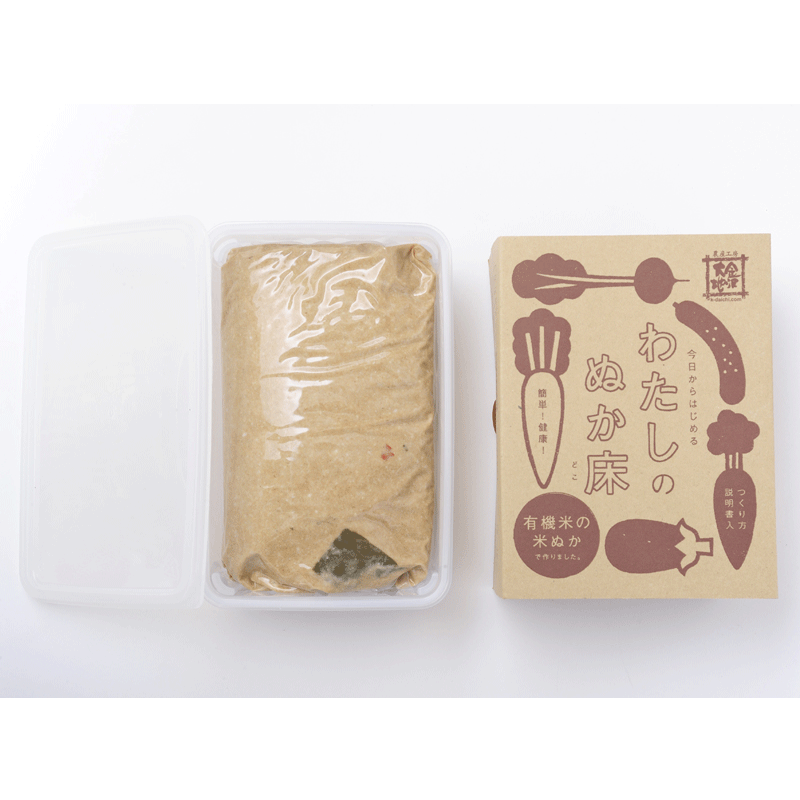 金沢大地 わたしのぬか床 1kg: オーガニックライフ・コスメ・雑貨｜クレヨンハウス