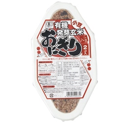 コジマフーズ 有機発芽玄米おにぎり 小豆 180g(90g×2)