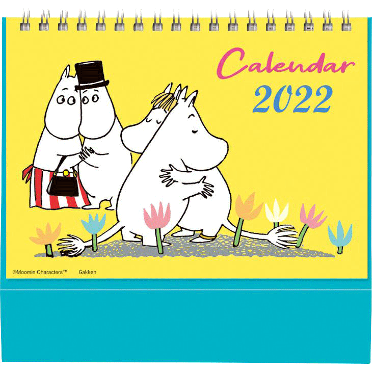 Moomin ムーミン原画卓上ポップカレンダー22年 絵本のギフト通販 クレヨンハウス