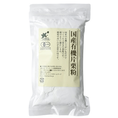 ビオマーケット 国産有機片栗粉 200g: オーガニックライフ・コスメ・雑貨｜クレヨンハウス