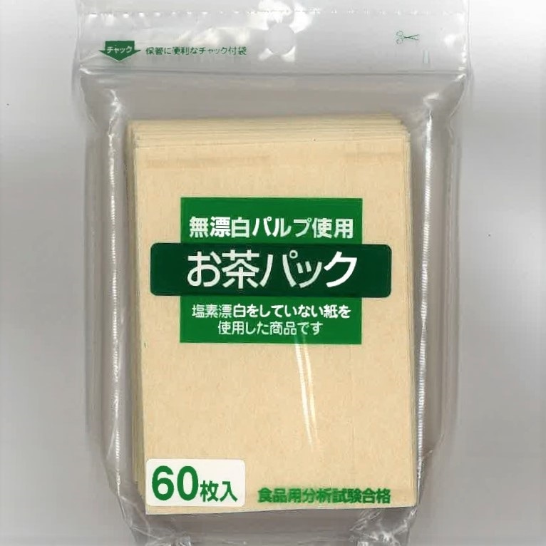 ゼンミ 無漂白お茶パック 60枚: オーガニックライフ・コスメ・雑貨｜クレヨンハウス