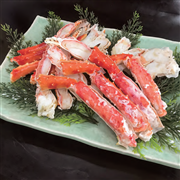 冬ギフト2025｜函館朝市船岡商店　カットたらばがに足【冷凍】