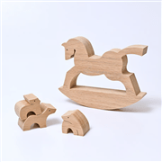 3匹の子ウマ M　＊無着色