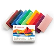 シュトックマー／みつろう粘土 12色12枚