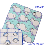 １１ぴきのねこ　プチタオル　ぷかぷか