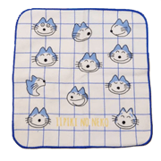 11ぴきのねこ　プチタオル　フェイスチェック