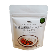 エヌ・ハーベスト 有機玄米粉カレールウ　辛くない甘口 100g