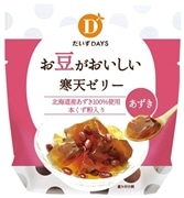 【夏季限定】【冷蔵】だいずデイズ お豆がおいしい寒天ゼリーあずき 110g