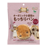 ノースカラーズ オーガニック小麦粉のもっちりパン　オーガニックレーズン