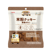 ノースカラーズ  米粉クッキー 黒糖きなこ