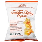 Golden State Organic　オーガニックポテトチップス　シーソルト　85g