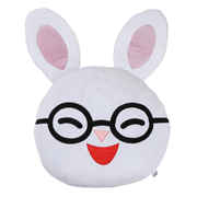 めがねうさぎ　クッション　めがねうさぎ