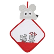 ねずみくんのチョッキ　ねずみくんループタオル　あか