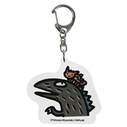 ティラノサウルス おまえうまそうだな　アクリルキーホルダー　ティラノ＆ウマソウ