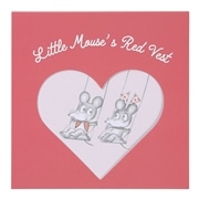 ねずみくんのチョッキ　メモ帳　ハート