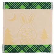 めがねうさぎ　ハンドタオル　めがねうさぎ