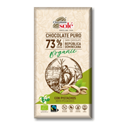 【秋冬限定】Chocolate Sole 有機ダーク73％ ピスタチオ 135g
