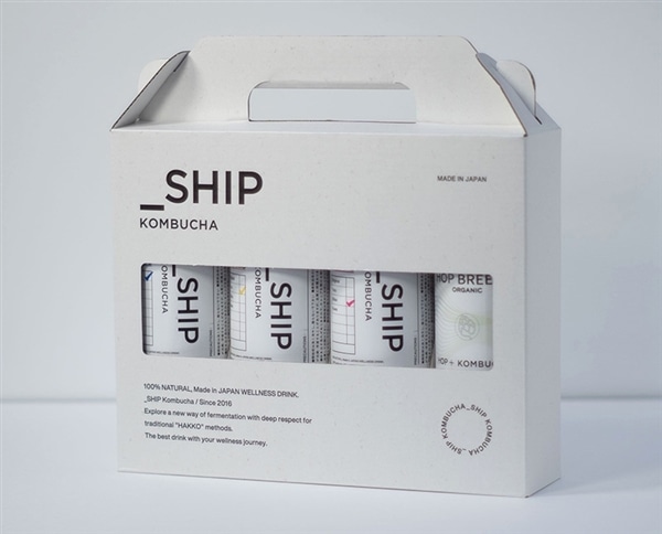 【冷蔵】_SHIP KOMBUCHA ORGANIC アソートボックスセット（4本入）