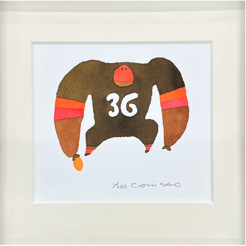 『The Player』より【五味太郎プリマグラフィ版画】