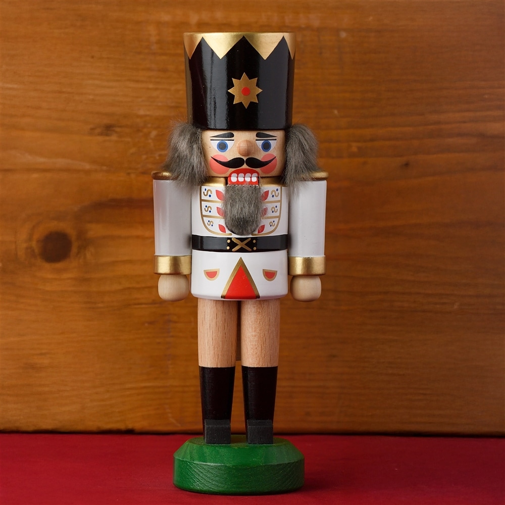 NK くるみ割り人形 王様(小)白