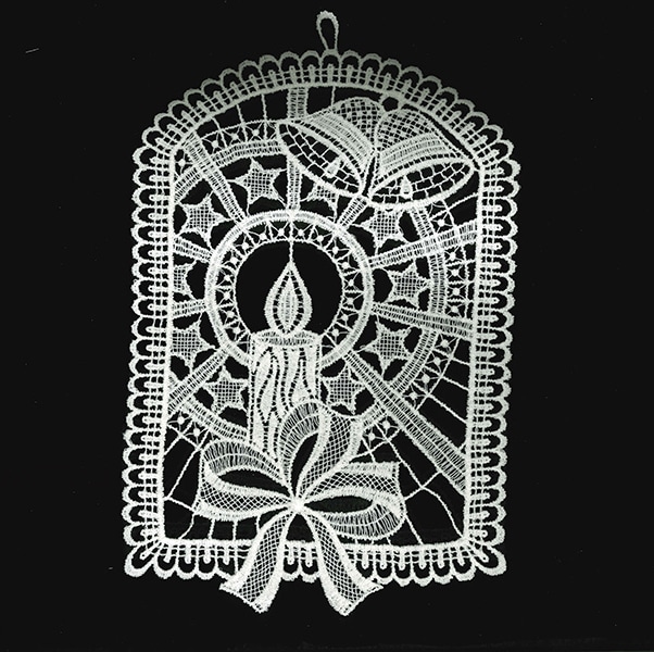 窓飾り　キャンドル