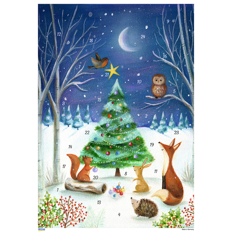 ツリーを見あげて【アドベントカレンダー】