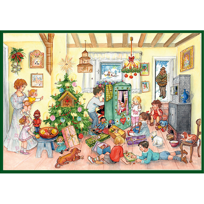 お部屋のこどもたち【アドベントカレンダー】