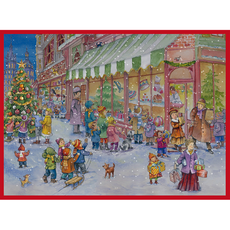 アドベントカレンダー　おもちゃ屋さん