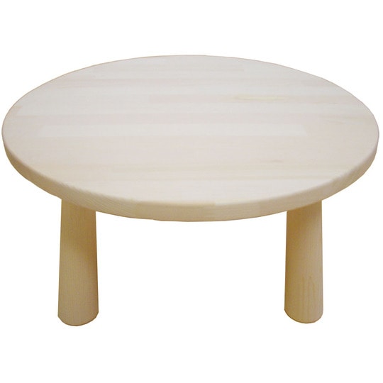 ちびっ子ちゃぶ台（大）組立式/パイン材