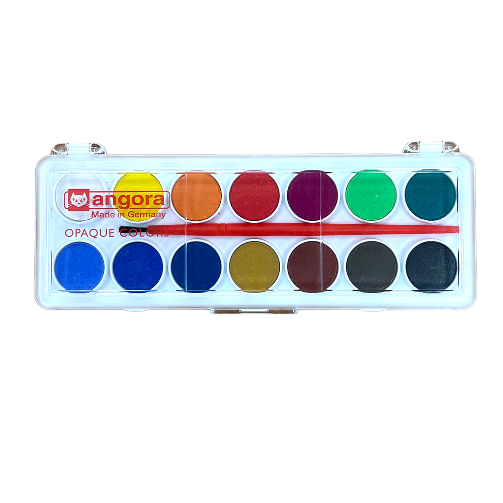 angora／水彩絵の具14色