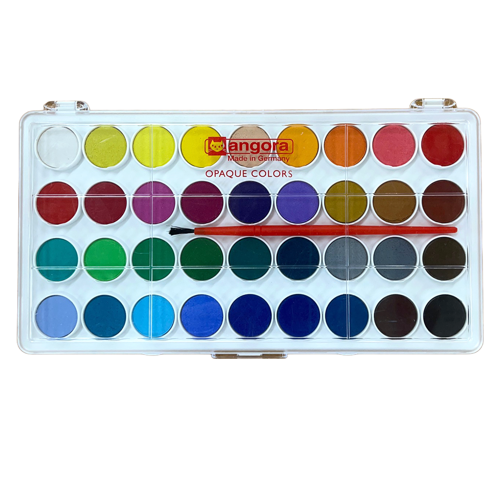 angora／水彩絵の具36色