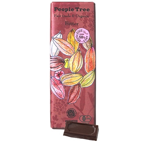 残りわずか【期間限定】People Tree 有機ビター 50g