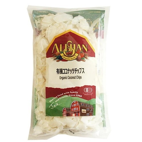 アリサン 有機ココナッツチップス  100g