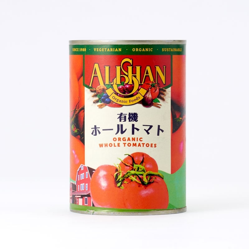 アリサン 有機ホールトマト缶 400g