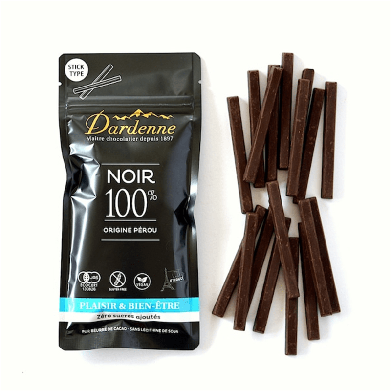 【秋冬限定】ダーデン 有機チョコレート スティック カカオ100%