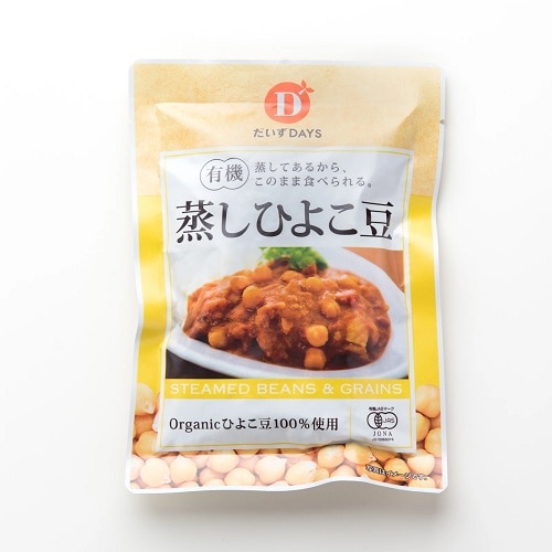 だいずデイズ 有機蒸しひよこ豆 85g