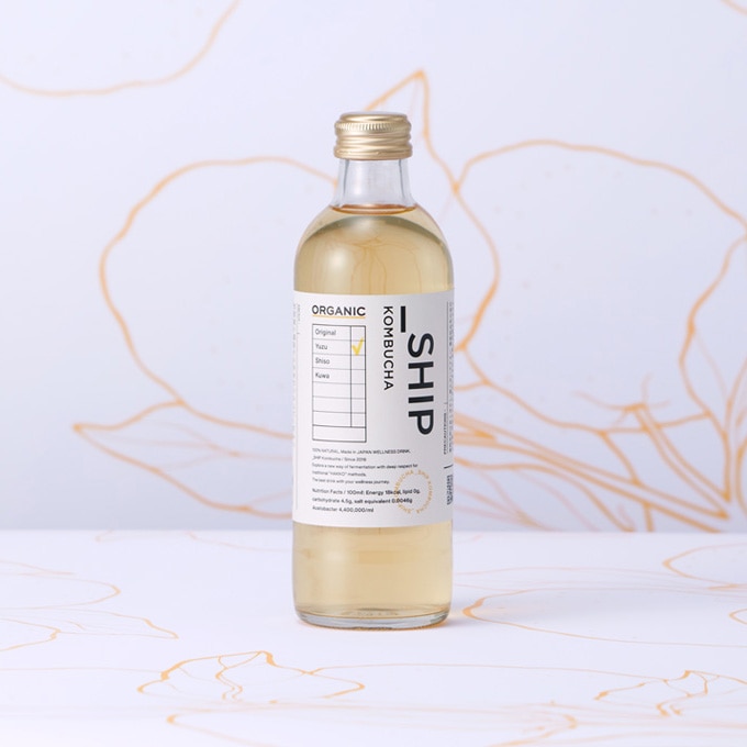 【冷蔵】_SHIP KOMBUCHA ORGANIC YUZU 300ml
