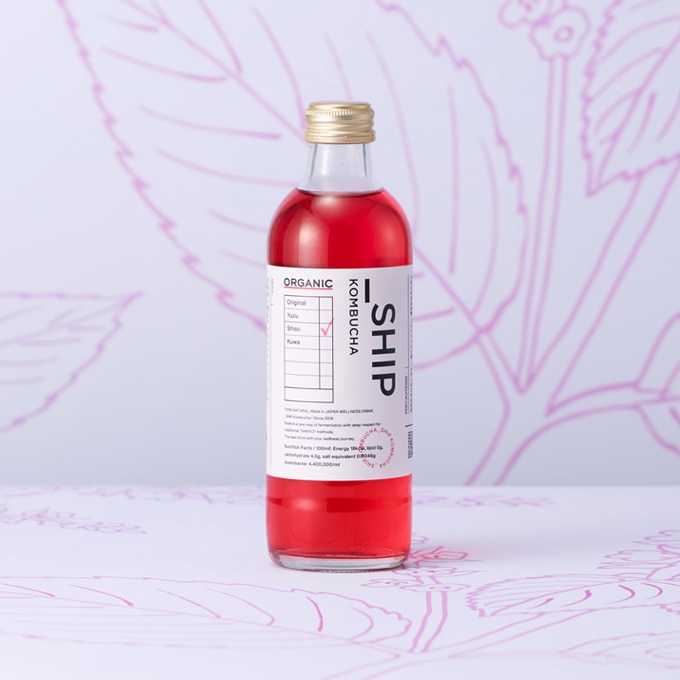 【冷蔵】_SHIP KOMBUCHA ORGANIC SHISO 300ml