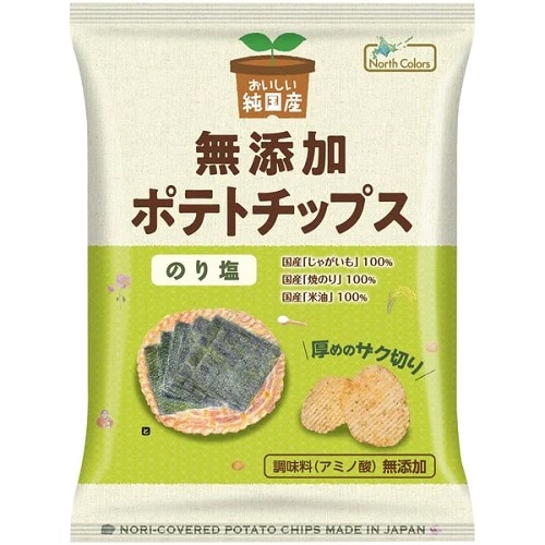 ノースカラーズ 純国産ポテトチップスのり塩 53g