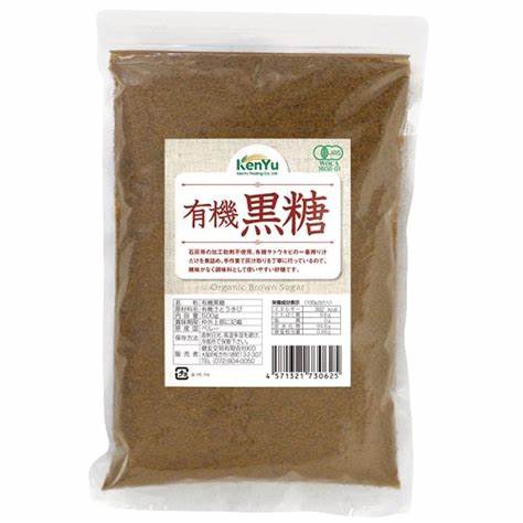 健友交易 有機黒糖(粉) 500g